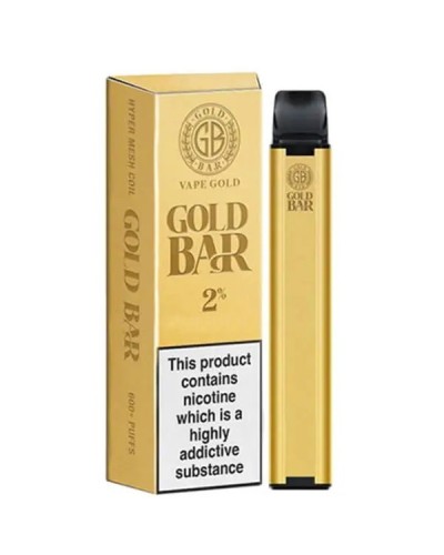 Super Mix Gold Bar Gold Bar 600 Puffs Disposable