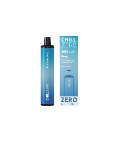 Chill ZERO - Blue Razz - 0% - 3000 Puffs