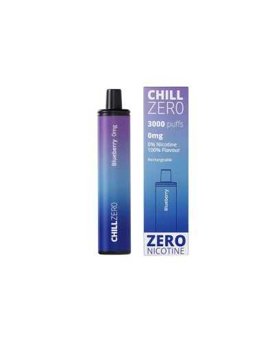 Chill ZERO - Blueberry - 0% - 3000 Puffs