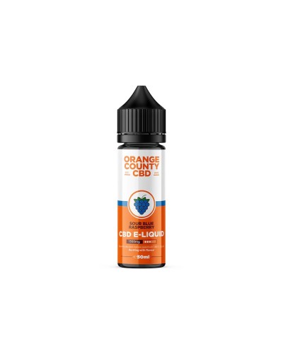 Sour Blue Raspberry E-Liquid 1500mg CBD