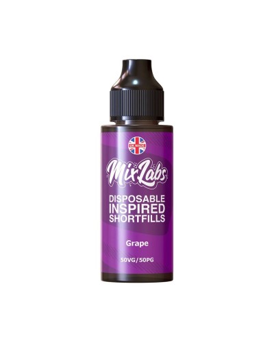 Grape Mix Labs 100ml eliquid | Disposable Flavour
