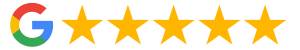 google 5 stars