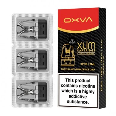Xlim Stainless Steel Replacement Pods by Oxva