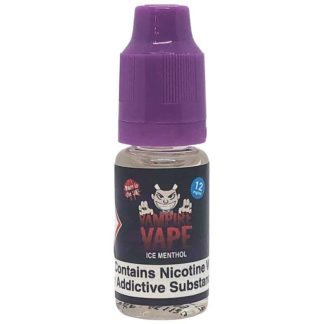 Ice Menthol Vampire Vape 10ml eLiquid delivers a clean, powerful menthol flavour with an icy finish. UK‑made, TPD compliant and ideal for starter kits and pod kits. Explore Ice Menthol nic salts and shortfills today.