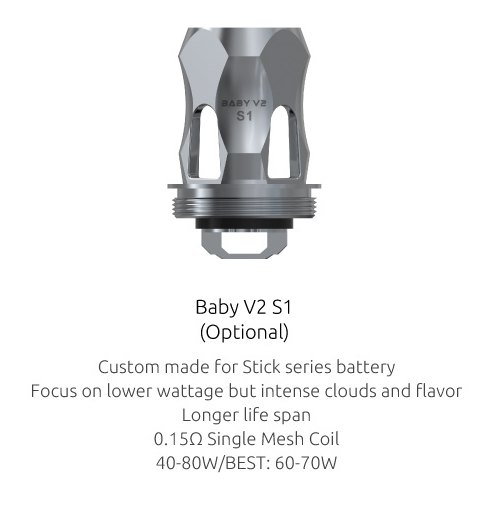 SMOK TFV Mini V2 S1 0.15 ohm single mesh coil