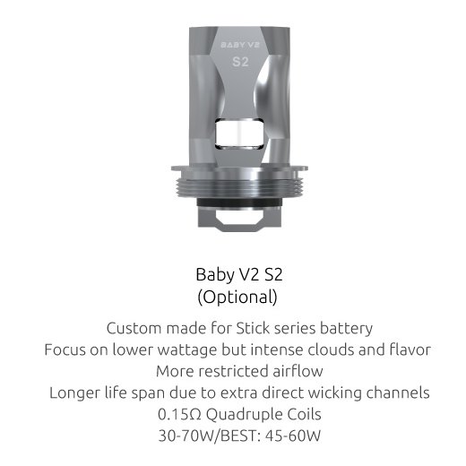 SMOK TFV Mini V2 S2 0.15 ohm quadruple coil