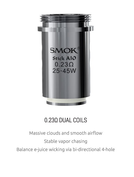 SMOK Stick AIO 0.23 ohm dual coil