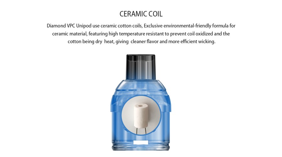 iJoy Diamond VPC Unipod ceramic coil