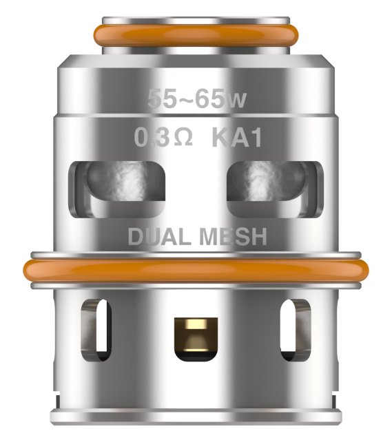 Geekvape M coil 0.3 ohm KA1 dual mesh, rated 55-65W, for the Z Max tank