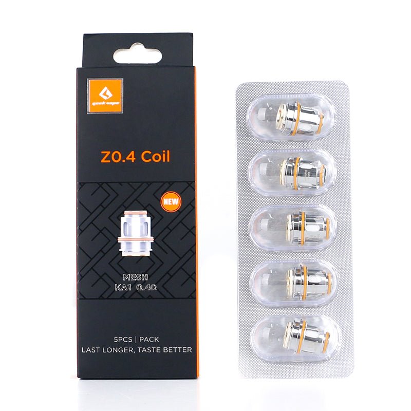 Geekvape Z coil 0.4 ohm KA1 mesh, 5 pack box and blister