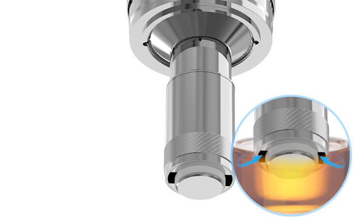 Joyetech BF coil bottom-feed e-liquid inlet