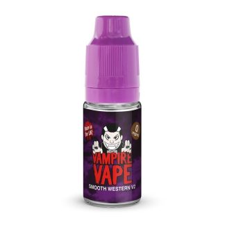 Smooth Western Vampire Vape 10ml eLiquid delivers a mellow, classic tobacco flavour with a smooth finish. UK‑made, TPD compliant and ideal for starter kits and pod kits. Explore Smooth Western nic salts and shortfills today.