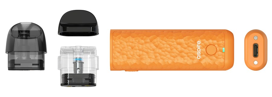 Aspire Minican 4 device with replacement pods