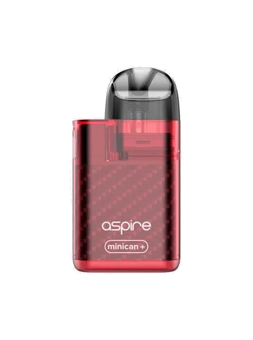 Aspire Minican Plus pod kit in Semitransparent Red