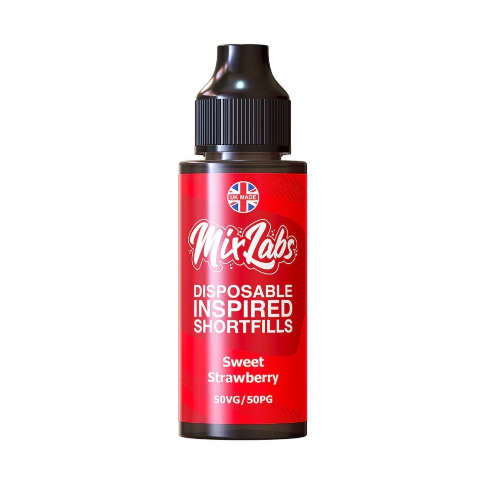 Mix labs Sweet Strawberry 100ml short fill
