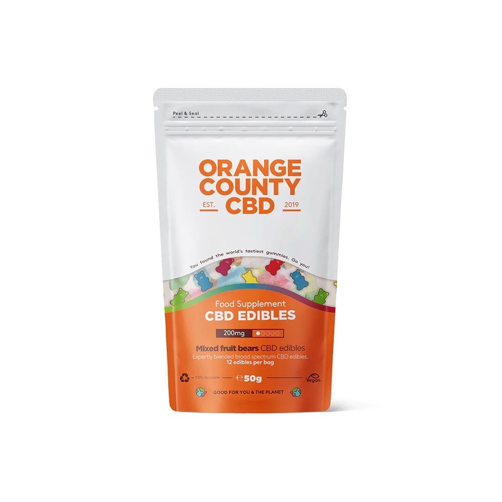 CBD Gummy Bears Grab Bag (200mg) by Orange County CBD
