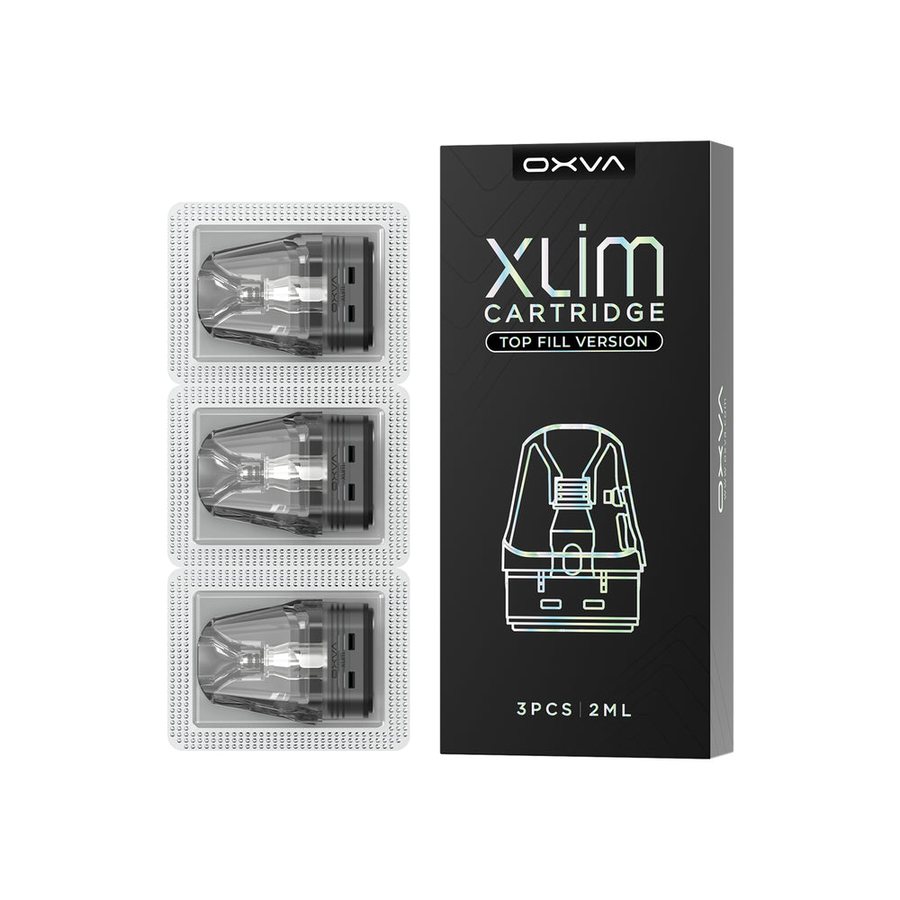 OXVA XLIM V3 replacement pods 3 pack and box