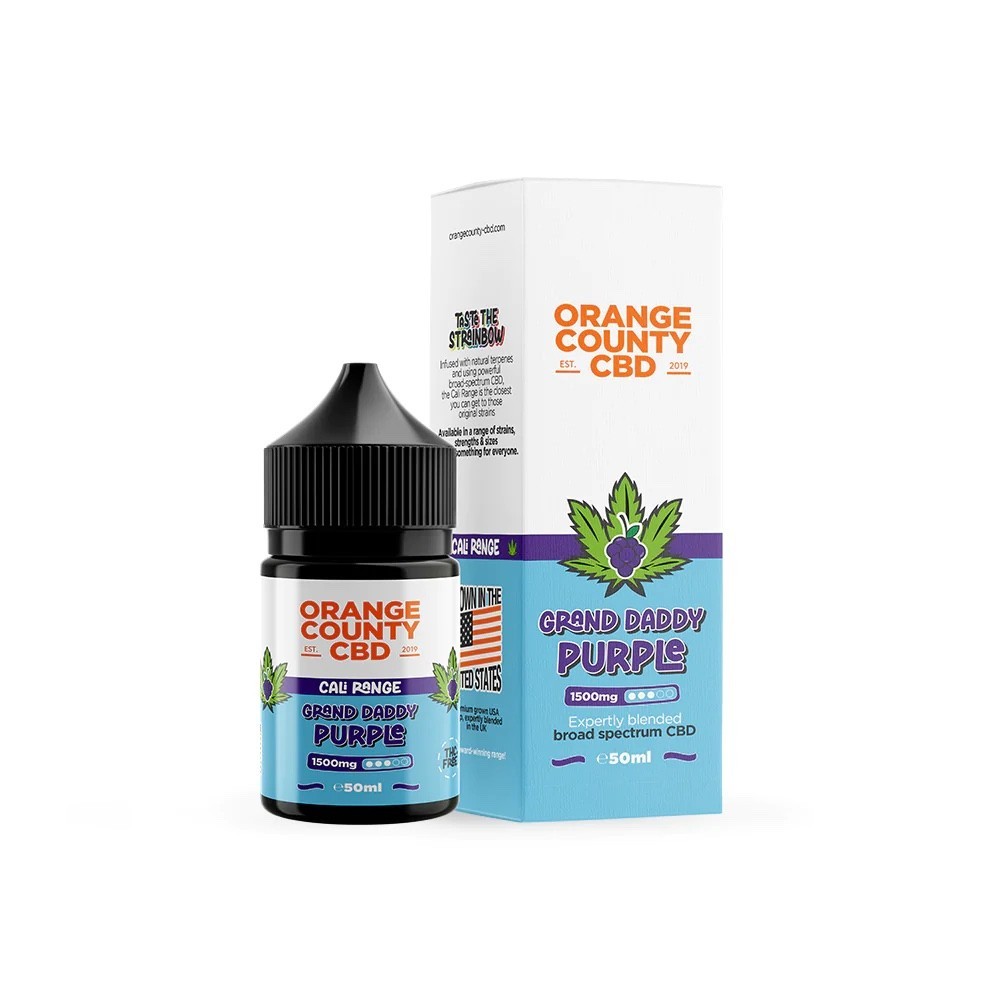 Grand daddy purple CBD E-Liquid (50ml) 1500mg by Orange County CBD