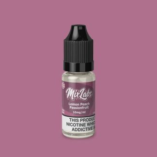 Lemon Peach Passionfruit Mix Labs 10ml nic salts