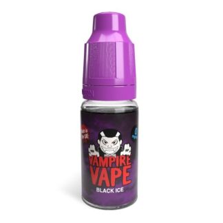 Black Ice Vampire Vape 10ml eLiquid blends rich blackcurrant with a bold icy finish. UK‑made, TPD compliant and ideal for starter kits and pod kits. Explore Black Ice nic salts and shortfills today.