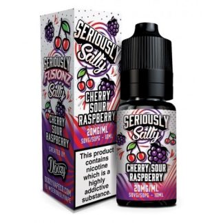 Doozy Seriously Salty Fusionz Cherry Sour Raspberry