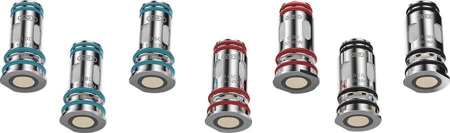 The VOOPOO PnP X coil range from 1.0 ohm to 0.15 ohm