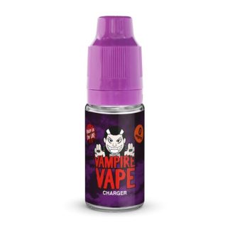 Charger Vampire Vape 10ml eLiquid blends mixed berries, citrus, menthol and aniseed for a bold, refreshing vape. UK‑made, TPD compliant and ideal for starter kits and pod kits. Explore Charger nic salts and shortfills today.