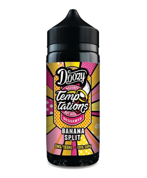 Banana Split Doozy Temptations 100ml eliquid