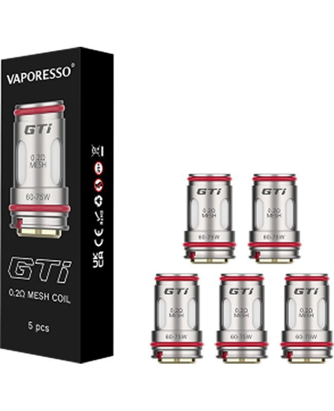 Vaporesso GTi 0.2 ohm mesh coil 5 pack