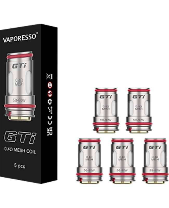 Vaporesso GTi 0.4 ohm mesh coil 5 pack