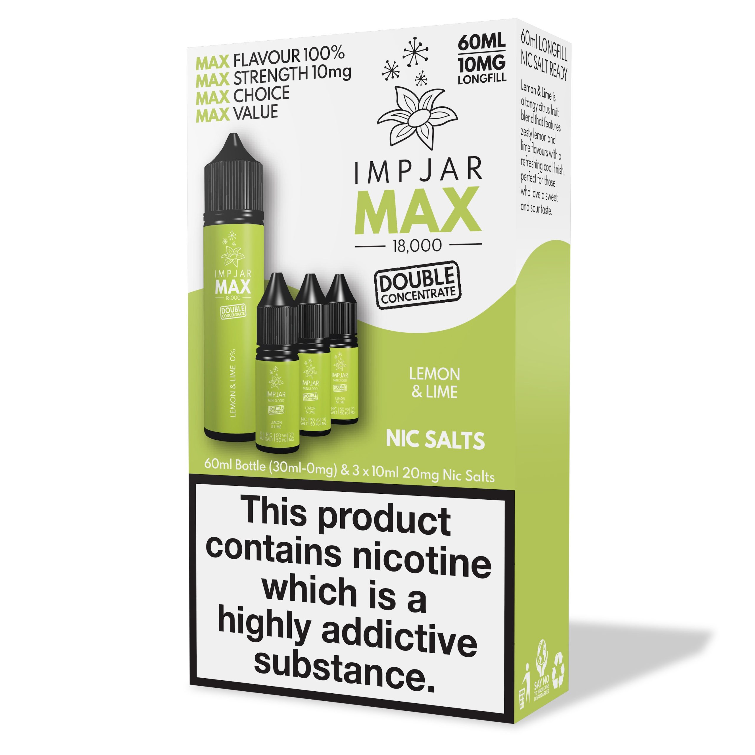 Lemon & Lime - Imp Jar MAX - 60ml