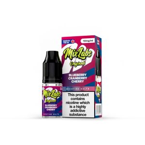 Blueberry Cranberry Cherry Mix Labs Nic Salt