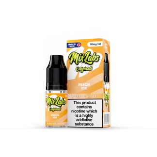 Peach Ice Mix Labs Nic Salt