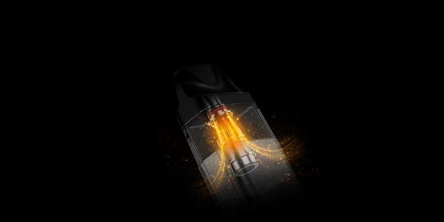 COREX 2.0 mesh heating inside the Vaporesso XROS 0.4 ohm pod