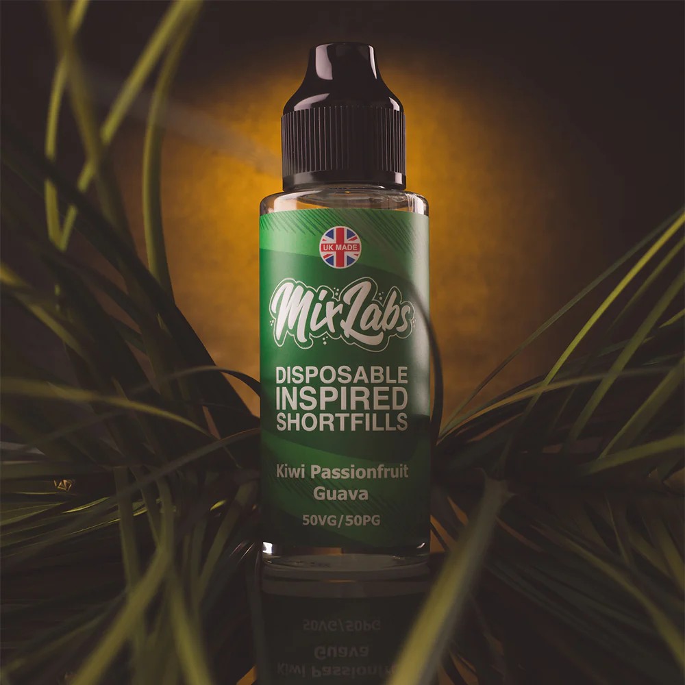 Kiwi Passionfruit Guava Mix Labs Shortfill 100ml