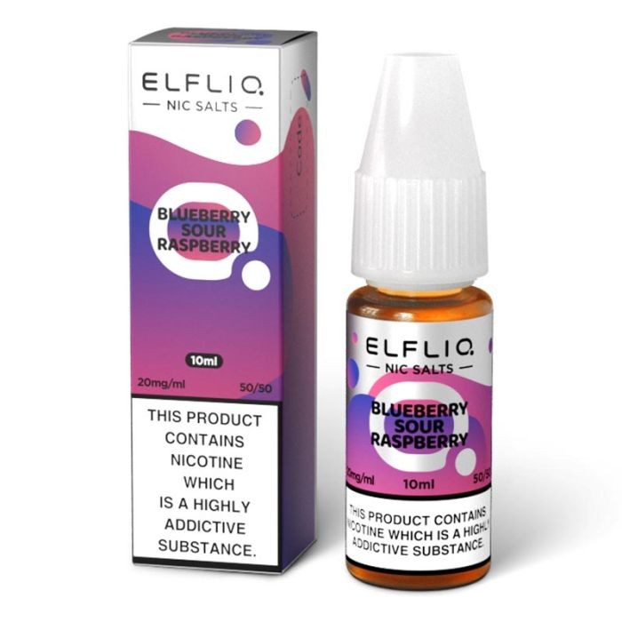 Blueberry Sour Raspberry Elfliq Nic Salt 10ml