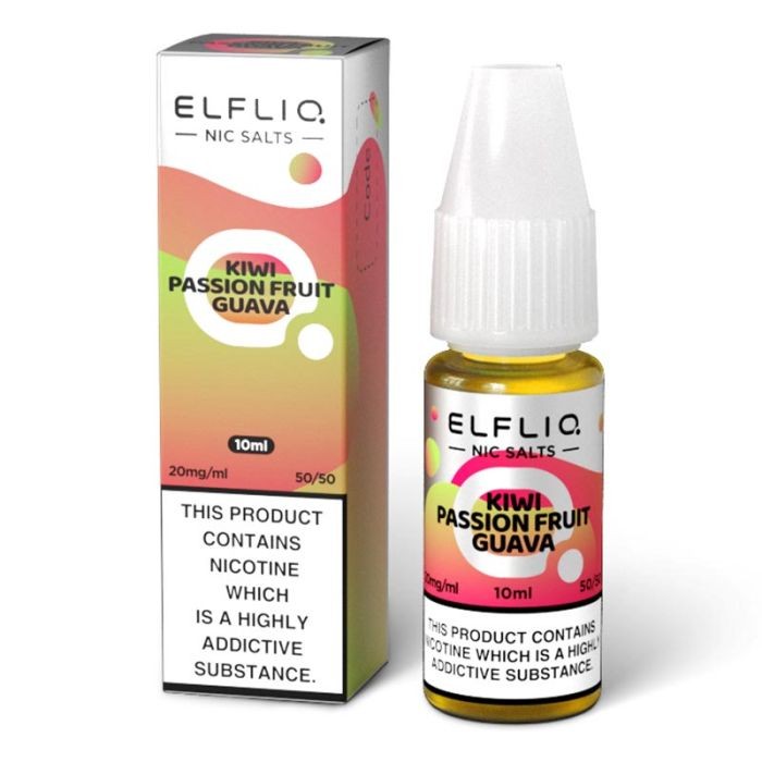 Kiwi Passionfruit Guava Elfliq Nic Salt 10ml