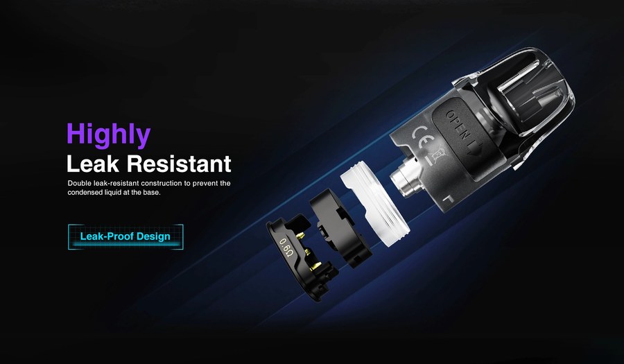 URSA Cartridge V2 leak resistant base construction
