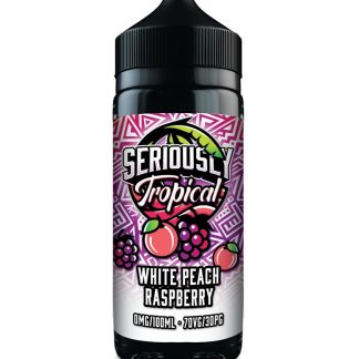 White Peach Raspberry Doozy Seriously Tropical 100ml