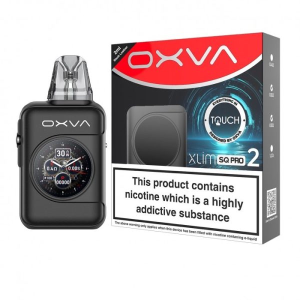 Oxva XLIM SQ Pro 2 Pod Kit Black Leather