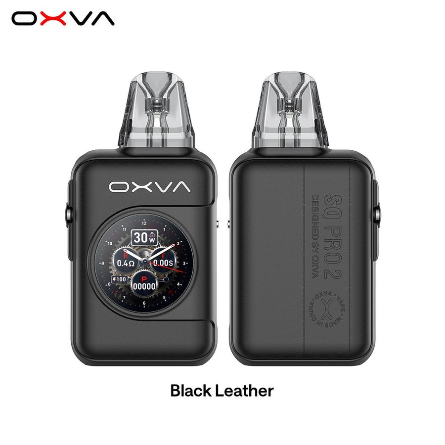 OXVA XLIM SQ Pro 2 in Black Leather