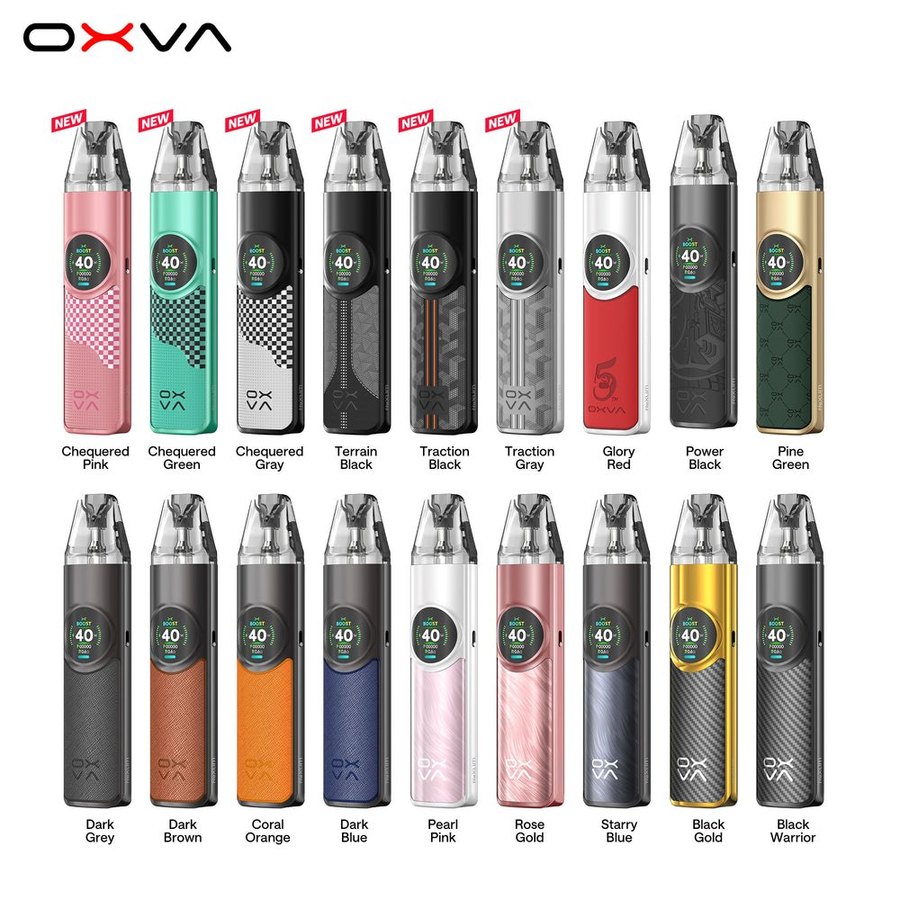 OXVA NeXLIM colours line-up