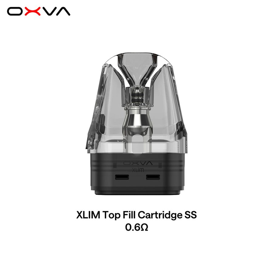 OXVA XLIM stainless steel pod 0.6 ohm for the Pro 2 DNA