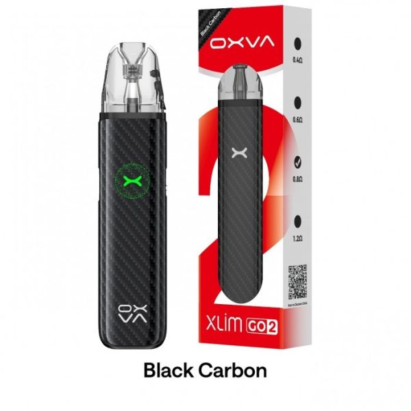 Oxva XLIM GO 2 Pod Vape Kit Black Carbon