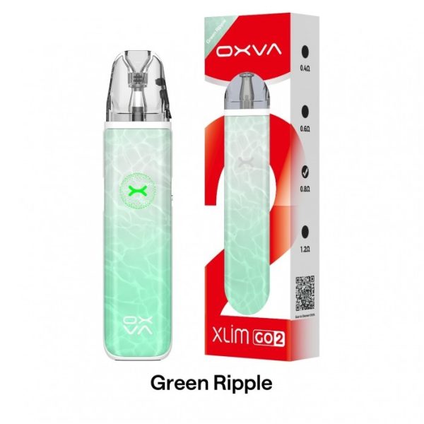 Oxva XLIM GO 2 Pod Vape Kit Green Ripple