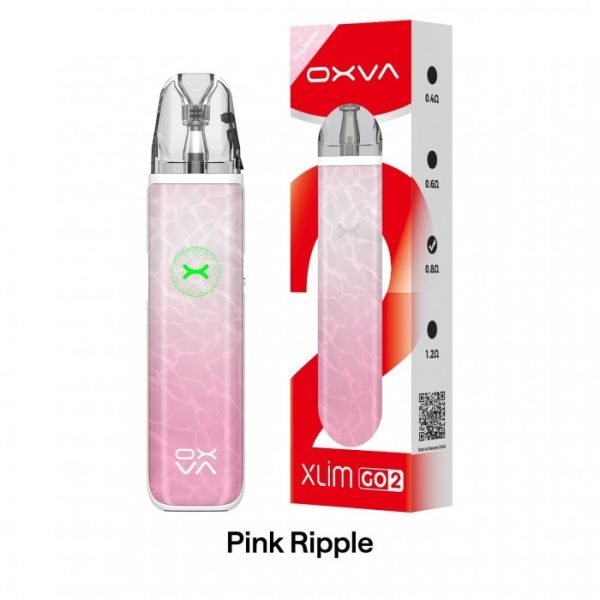 Oxva XLIM GO 2 Pod Vape Kit Pink Ripple