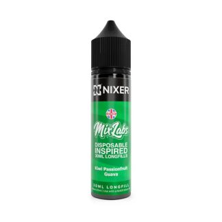 Kiwi Passionfruit Guava Mix Labs Longfill by NIXER