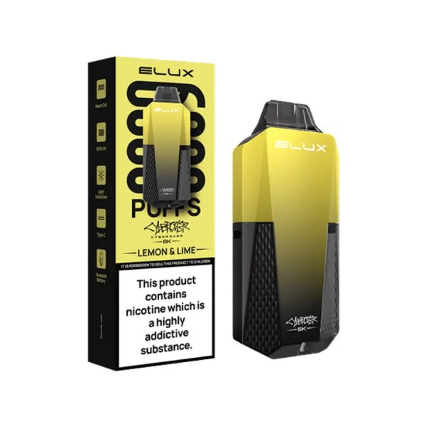 Elux Cyberover 6K Prefilled Pod Vape Kit - Lemon & Lime