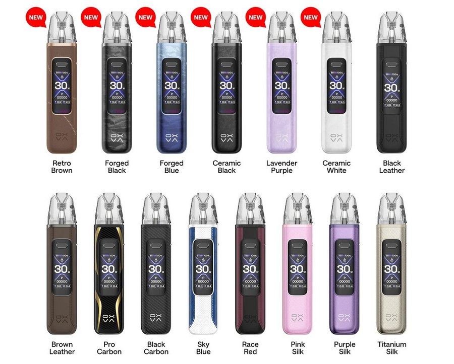 OXVA XLIM Pro 3 colours line-up