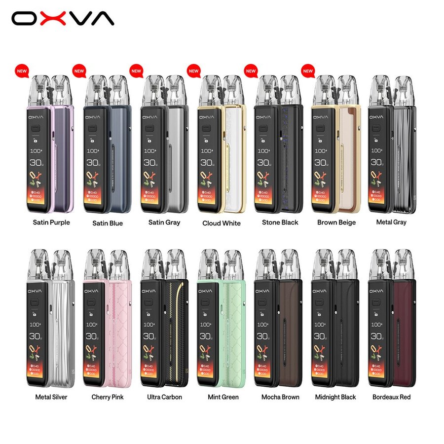 OXVA XLIM 3 Ultra colours line-up